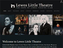 Tablet Screenshot of lewestheatre.org